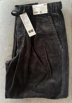 【完売品・新品】UNIQLO U コーデュロイタックワイドパンツ L