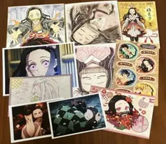 鬼滅の刃 竈門禰豆子 ポスカ カード ブロマイド セット