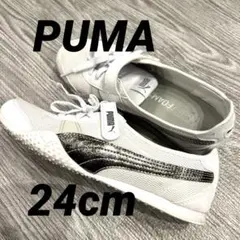 PUMA ホワイト スニーカー SOFTFOAM+