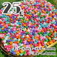 サファリビーチティアドロップビーズ　25g