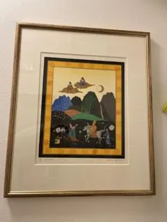小澤摩純 直筆サイン入 シルクスクリーン『トゥーランドット』 小澤摩純 直筆サイン入 シルクスクリーン『トゥーランドット』