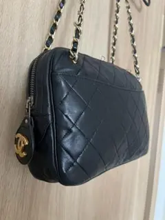 CHANELマトラッセショルダーバッグ