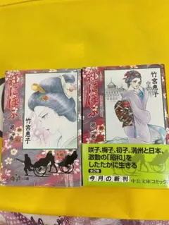 紅にほふ 竹宮恵子 2巻セット