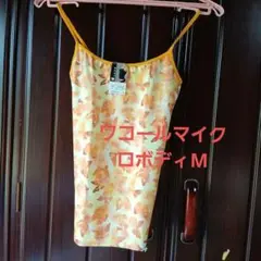 Wacoal 花と蝶々柄キャミソール Mサイズ
