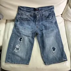メンズ デニムハーフパンツ M～Lサイズ
