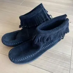 MINNETONKA ミネトンカ キッズ ブーツ 11 17㎝　黒