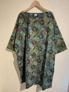 バティックチュニックドレスg