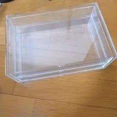 無印良品　アクリルケース