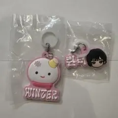 aespa ぷっくりめじるしアクセサリー　ガチャガチャ　ウィンター