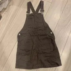 H&M ジャンバースカート 134cm グレー