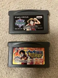 ワンピースシリーズ　ゲームボーイアドバンスソフトセット