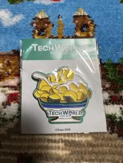 大阪関西万博　TECH WORLDピンバッジ　非売品