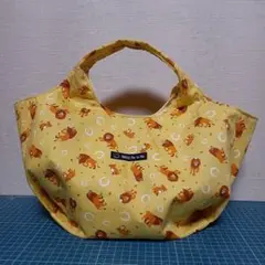 コロンまるいトートバック(ハンドメイド)