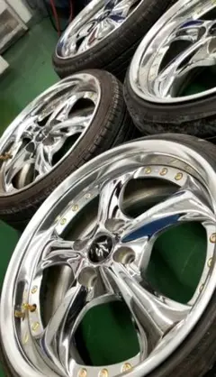 ワークVS-KF 軽用　16インチ　メッキ　タイヤはオマケ　クロームメッキ m48201360257_1.jpg?1729138791