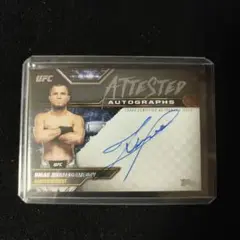 UFC クロニクルズ ハビブ・ヌルマゴメドフ メモラビリアサイン