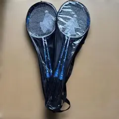 SWモデル バドミントンラケット 2本セット✖️2