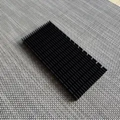アルミ製ヒートシンク(黒) 150mm×70mm×11mm