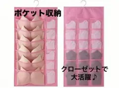 【便利】　吊り下げ収納　クローゼット　ウォールポケット 整理整頓　ハンガー