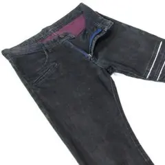 SHAREEFシャリーフ▼ストレッチスキニーブラック▼サイズ1▼W約78cm