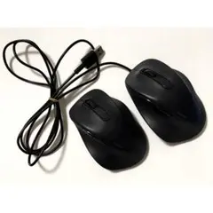 エレコム ELECOM ワイヤレス マウス 有線 2点セット