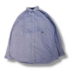 Ｆ12　【即購入OK】　TOMMY HILFIGER　長袖シャツ　L相当　ブルー