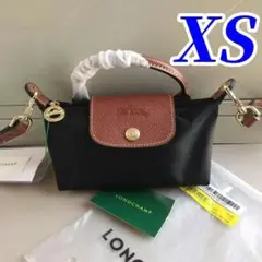 新品 ロンシャン LONGCHAMP レディース XS ミニ ポーチ ブラック