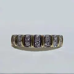 アンブローズ✨コンビ❗️D0.26CT✨プラチナk18リング