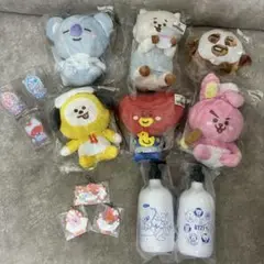 新品未使用品　BT21一番くじ ぬいぐるみ6種+α 計１４点