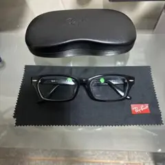 Ray-Ban ブラックメガネ ケース付き