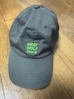 GRAY WOLF PACK キャップ グレー kj rottweiler