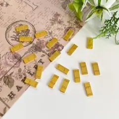 【2247】ミニチュア 合金 金塊バー 20個 350円