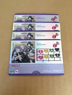 ラブライブ！オフィシャルカードゲーム 虹ヶ咲 MONSTERGIRL 4コン