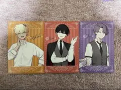 合コンに行ったら女がいなかった話　特典　イラストカード　3種