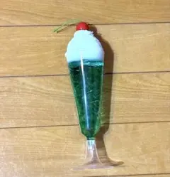 メロンソーダ 食品サンプル