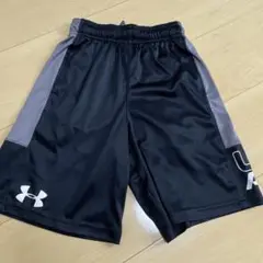 UNDER ARMOUR ブラックパンツ YSM