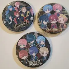 Knight A 缶バッジ 3個セット