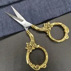 【糸通しおまけ】手芸バサミ 糸切りばさみ 切り絵 デコパージュ アンティーク