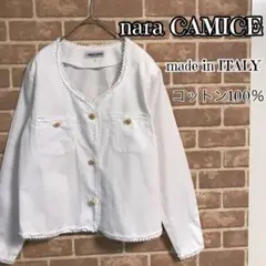 nara CAMICE ナラカミーチェ トップス 薄手ジャケット イタリア産