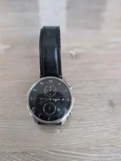 アニエスべークロノグラフ腕時計！動作品