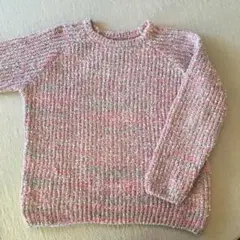 ZARA セーター ピンク キッズ大きめ