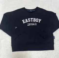 EASTBOY ブラック トレーナー