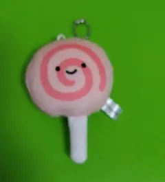 にっこりーノ　お菓子のぬいぐるみ　ペロペロキャンディー　ガチャ　キーホルダー