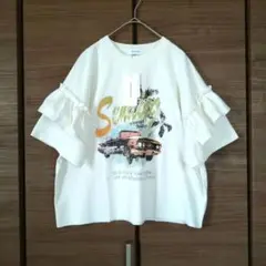 リメイクTシャツ＊フリル＊MONO-MART