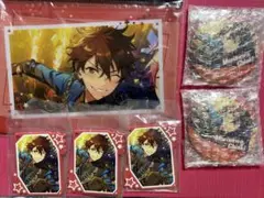 守沢千秋 プロセカ あんスタ セガラッキーくじ クリアポーチ 缶ミラー 等
