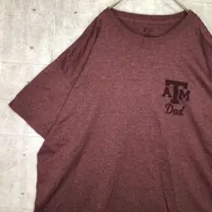 1020 US古着　Aggie Dad　オールドローズ　2XL