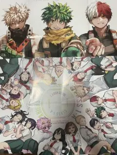 最強ジャンプ　2025年6月号　付録　僕のヒーローアカデミア　ポスター　２種類