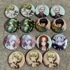 FGO 霊基召喚缶バッジ15点セット