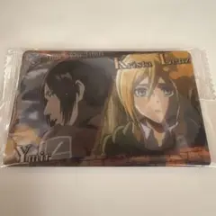進撃の巨人　クリスタ　ユミル　カード