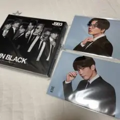 JSB IN BLACK CD Blu-ray フォトカード3枚×2