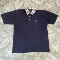 BURBERRY LONDON ポロシャツ レディース　紺 ネイビー